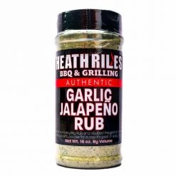 Heath Riles Garlic Jalapeño 16 Oz. BBQ Sauces, Marinades, Condiments & Seasonings
