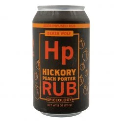 Spiceology Beer Can Hickory Peach Porter Rub 8 Oz.