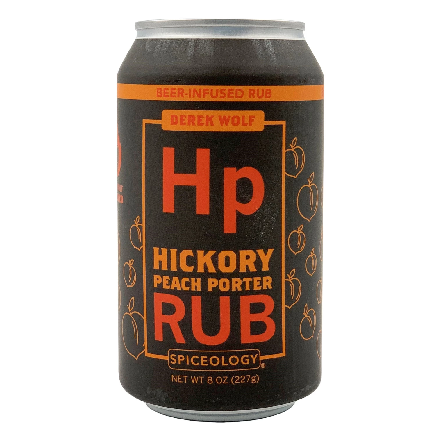 Spiceology Beer Can Hickory Peach Porter Rub - 8 Oz | BBQ Seasoning for Grilling & Smoking 1 Spiceology Beer Can Hickory Peach Porter Rub 8 Oz.