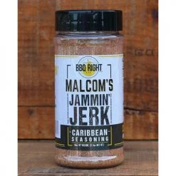How To BBQ Right BBQ Sauces, Marinades, Condiments & Seasonings Malcom's Jammin' Jerk Seasoning 16 Oz.