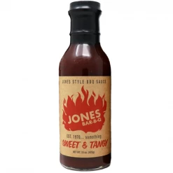 Hayward's Bar-B-Que BBQ Sauces, Marinades, Condiments & Seasonings Jones Bar-B-Q Sweet & Tangy Sauce 15 Oz.