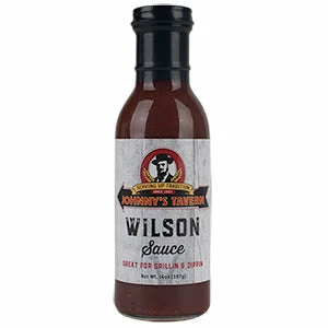 Fare Johnny's Tavern Wilson BBQ Sauce - 14 Oz | Bold & Tangy BBQ Sauce, Marinade, and Condiment 1 Fare BBQ Sauces, Marinades, Condiments & Seasonings Johnny's Tavern Wilson Sauce 14 Oz.