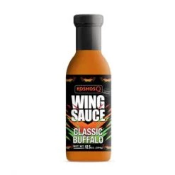 Kosmo's Q Classic Buffalo Wing Sauce 12.5 Oz. BBQ Sauces, Marinades, Condiments & Seasonings