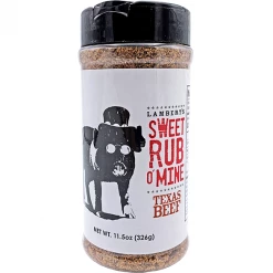 Sweet Swine O' Mine Dist. Sweet Rub O' Mine Texas Beef 11.5 Oz. BBQ Sauces, Marinades, Condiments & Seasonings