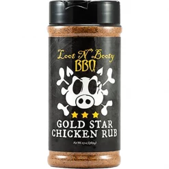 Old World Spices Loot N' Booty BBQ Gold Star Chicken Rub 13 Oz.