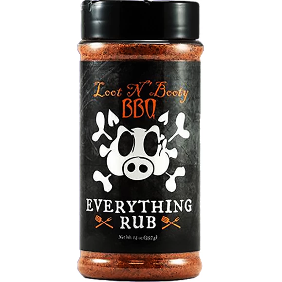 Old World Spices Loot N' Booty BBQ Everything Rub - 14 Oz | Premium BBQ Seasoning for Grilling, Smoking & Roasting 1 Old World Spices Loot N' Booty BBQ Everything Rub 14 Oz.