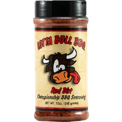 BBQ Sauces, Marinades, Condiments & Seasonings Lotta Bull BBQ Red Dirt Championship BBQ Seasoning 12 Oz.