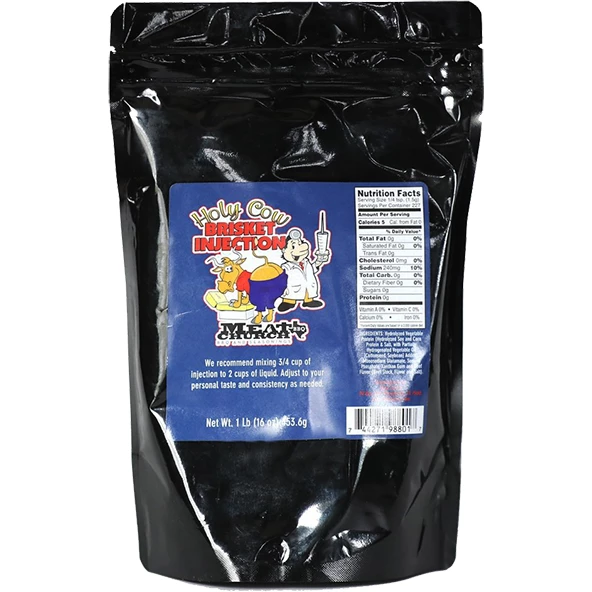 Meat Church Brisket Injection 16 Oz - Premium BBQ Marinade & Flavor Enhancer for Juicy, Tender Brisket 1 Meat Church Brisket Injection 16 Oz.