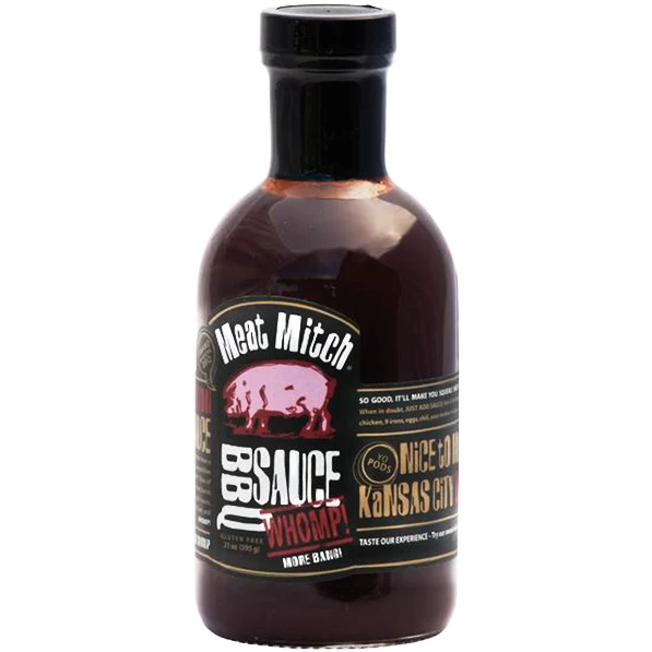 Meat Mitch WHOMP BBQ Sauce 21 Oz. - Award-Winning BBQ Sauce for Grilling, Smoking & Dipping 1 Meat Mitch WHOMP BBQ Sauce 21 Oz. BBQ Sauces, Marinades, Condiments & Seasonings