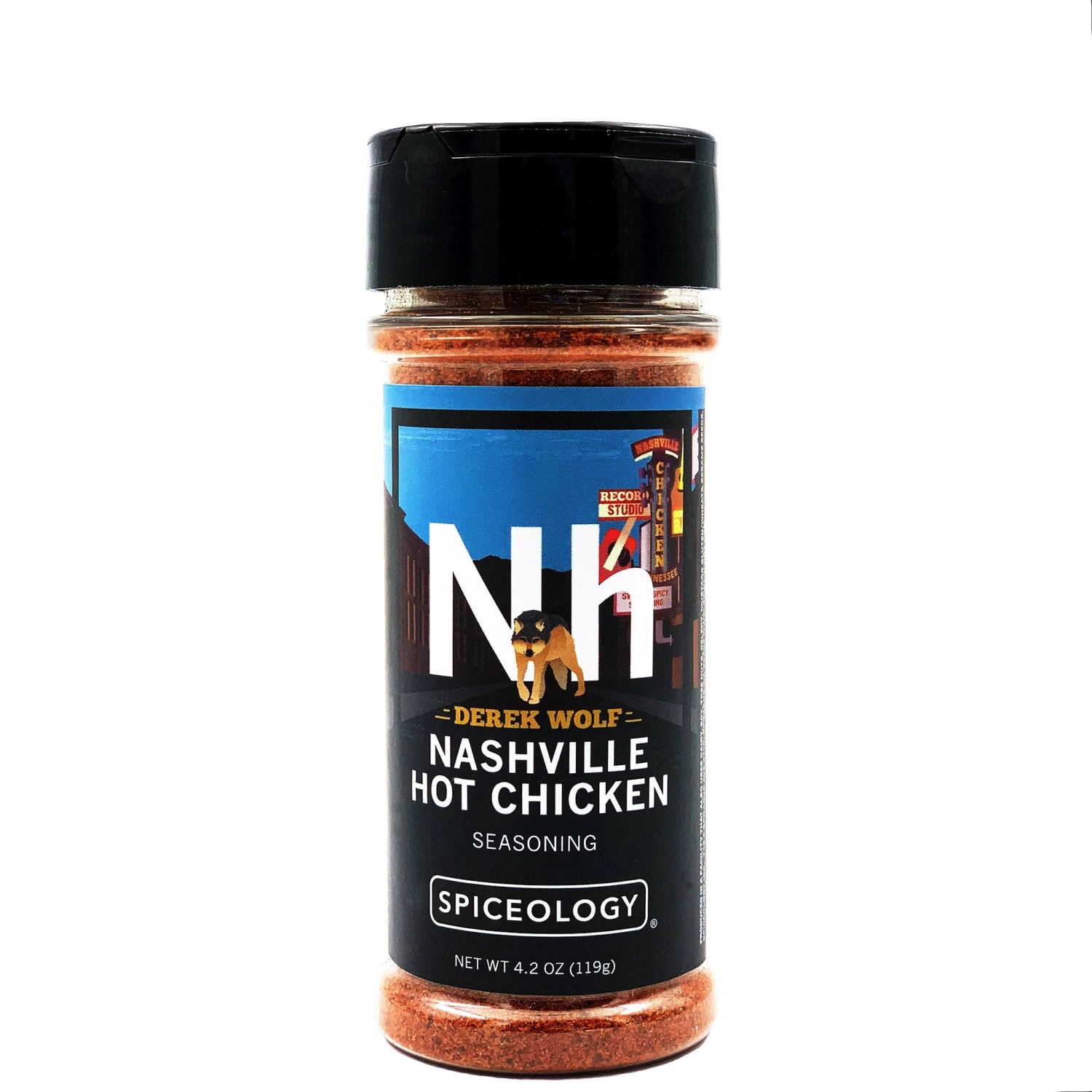 Spiceology Nashville Hot Chicken Seasoning Rub - 4.2 Oz | Perfect for BBQ, Grilling, Marinades & More 1 Spiceology Nashville Hot Chicken 4.2 Oz. BBQ Sauces, Marinades, Condiments & Seasonings