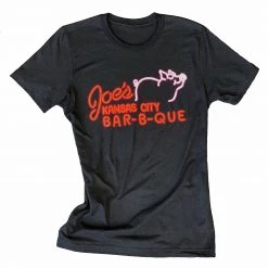 Joe's Kansas City Bar-B-Que Neon Pig T-Shirt