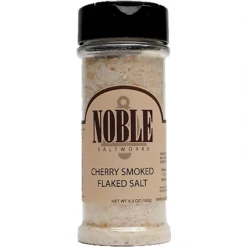 Noble Saltworks Cherrywood Smoked Salt 5.3 Oz. BBQ Sauces, Marinades, Condiments & Seasonings