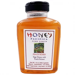 Honey Pacifica Pacifica Peach Flavored Honey 12 Oz.