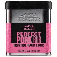 Traeger Perfect Pork Rub 6.5 Oz. BBQ Sauces, Marinades, Condiments & Seasonings