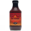 Delano Plowboys BBQ En Fuego Spicy Sauce 16 Oz.