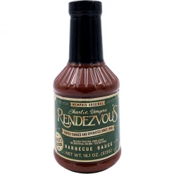 Rendezvous 'Charlie's Select' Barbecue Sauce 18.1 Oz.
