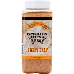 Smokin' Guns Sweet Heat BBQ Rub 26 Oz. BBQ Sauces, Marinades, Condiments & Seasonings