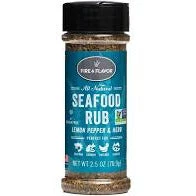 Fire & Flavor Seafood Rub 2.5 Oz.