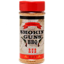 BBQ Sauces, Marinades, Condiments & Seasonings Smokin' Guns BBQ Hot Rub 7 Oz.