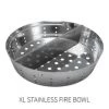 Outdoor Home Big Green Egg Stainless Steel Fire Bowl- Extra Large Egg Salts
