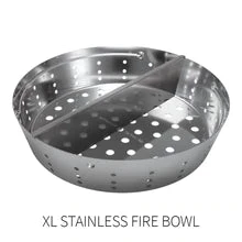 Outdoor Home Big Green Egg Stainless Steel Fire Bowl- Extra Large Egg Salts