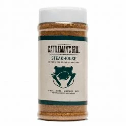 Delano Cattleman's Grill Steakhouse Seasoning 5 Oz. BBQ Sauces, Marinades, Condiments & Seasonings