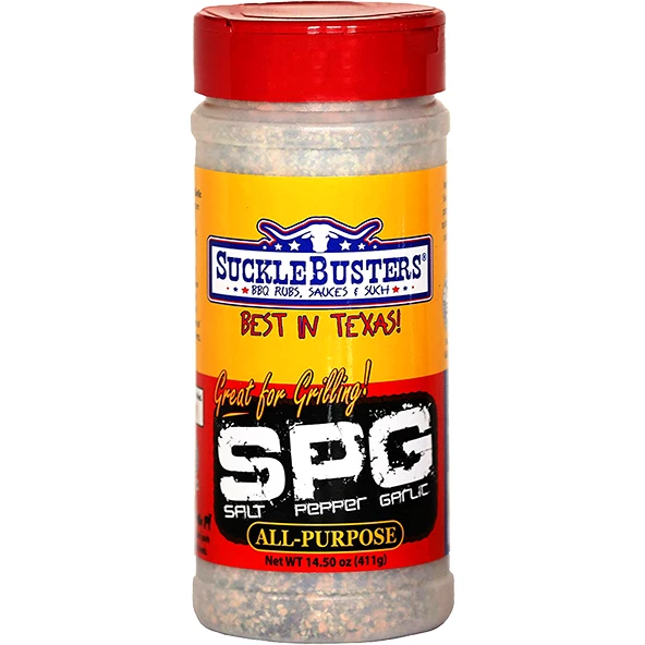 Suckle Busters SPG BBQ Rub 13.75 Oz - Premium BBQ Seasoning for Grilling, Smoking, and Roasting 1 Suckle Busters SPG BBQ Rub 13.75 Oz. BBQ Sauces, Marinades, Condiments & Seasonings