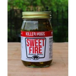 How To BBQ Right Salts Killer Hogs Sweet Fire Pickles 16 Oz.