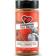 Old World Spices Operation BBQ Relief Sweet & Smoky Rub 12.5 Oz.