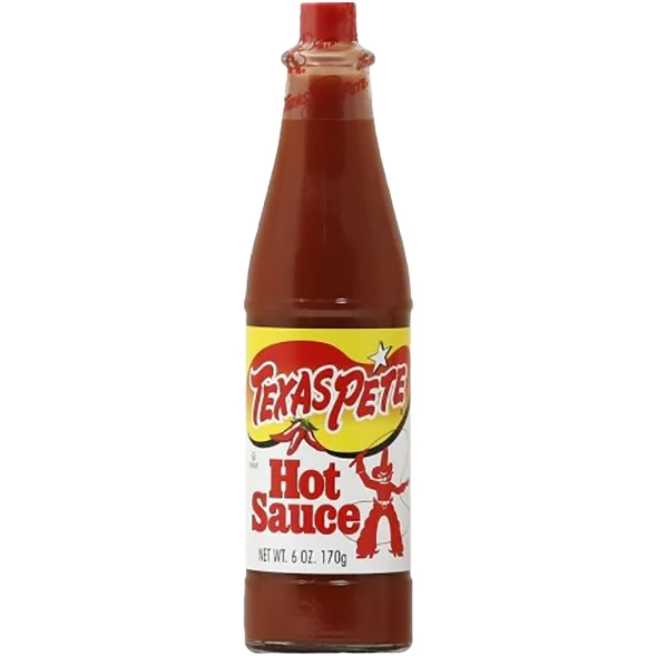 Texas Pete Original Hot Sauce 6 Oz - BBQ Sauces, Marinades, Condiments & Seasonings 1 The Kansas City BBQ Store Texas Pete Original Hot Sauce 6 Oz. BBQ Sauces, Marinades, Condiments & Seasonings