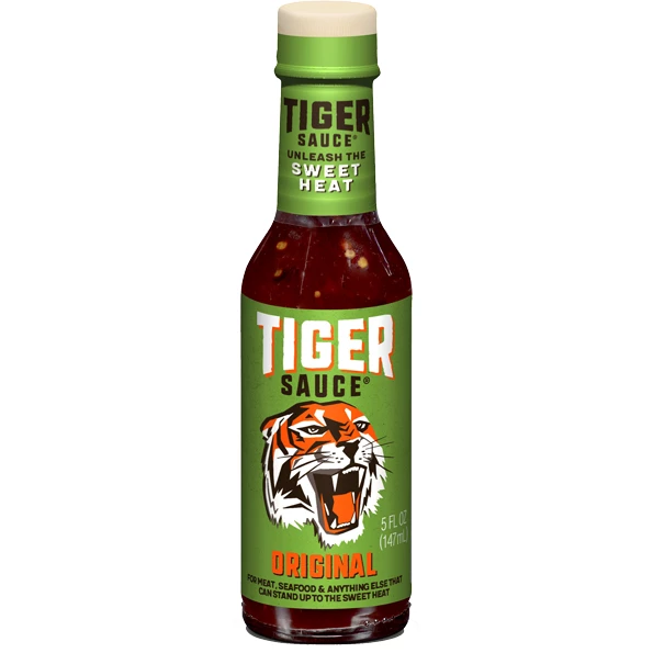 Kehe TryMe Tiger Sauce - The Original BBQ Sauce, Marinade & Condiment, 10 Oz 1 Kehe BBQ Sauces, Marinades, Condiments & Seasonings TryMe Tiger Sauce The Original 10 Oz.