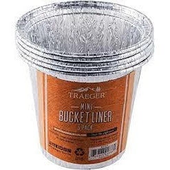 Traeger Mini Grease Bucket Liner 5-pack Scout & Ranger