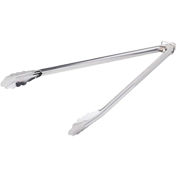 Webstaurant 16" Heavy Duty Stainless Steel Utility Tong Salts - Durable BBQ & Cooking Tool 1 Webstaurant 16" Heavy Duty Stainless Steel Utility Tong Salts